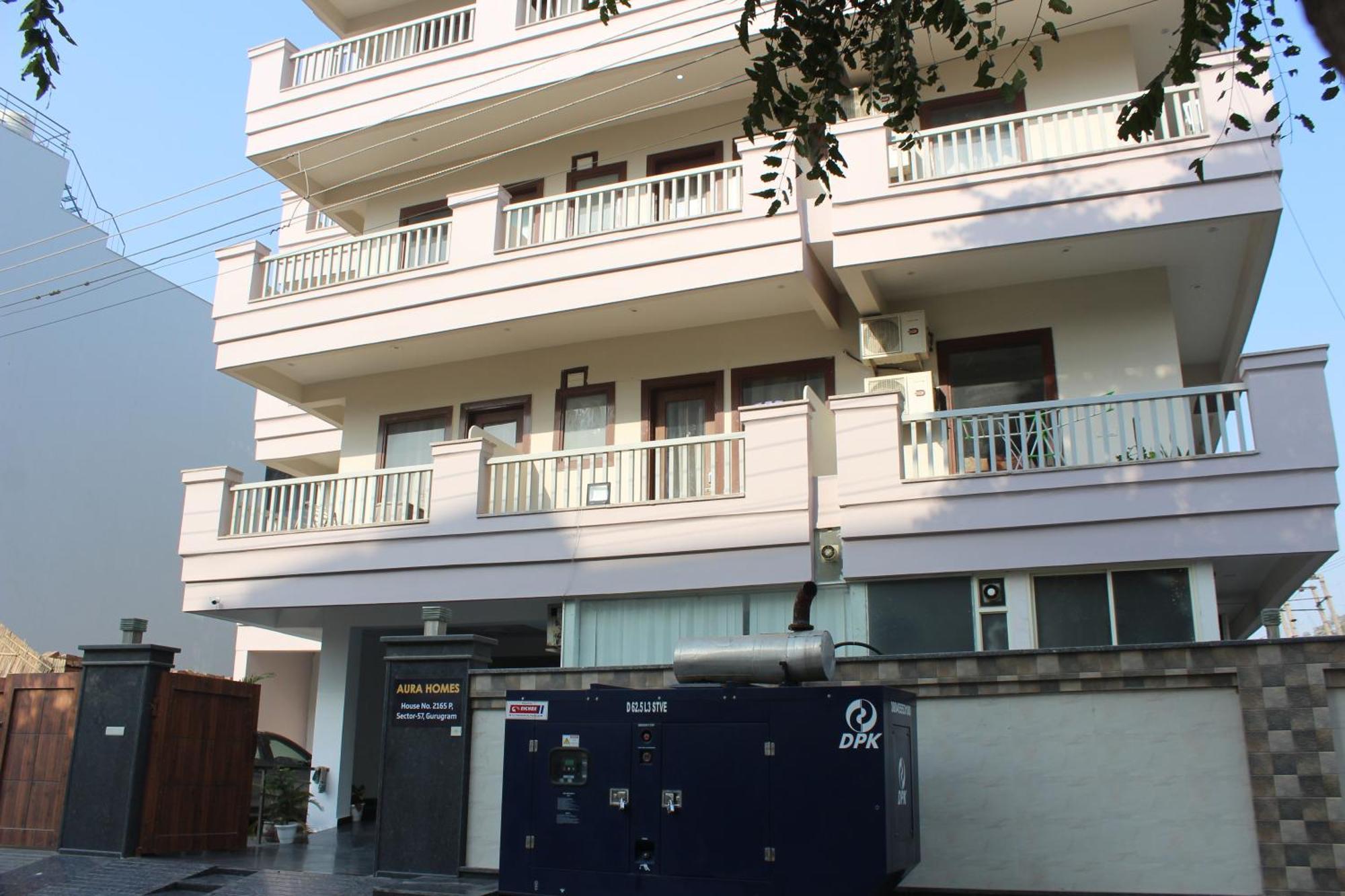 Aura Luxury Studio I Couple Friendly I Near Golf Course Road, Sector 57, Gurgaon Exterior foto