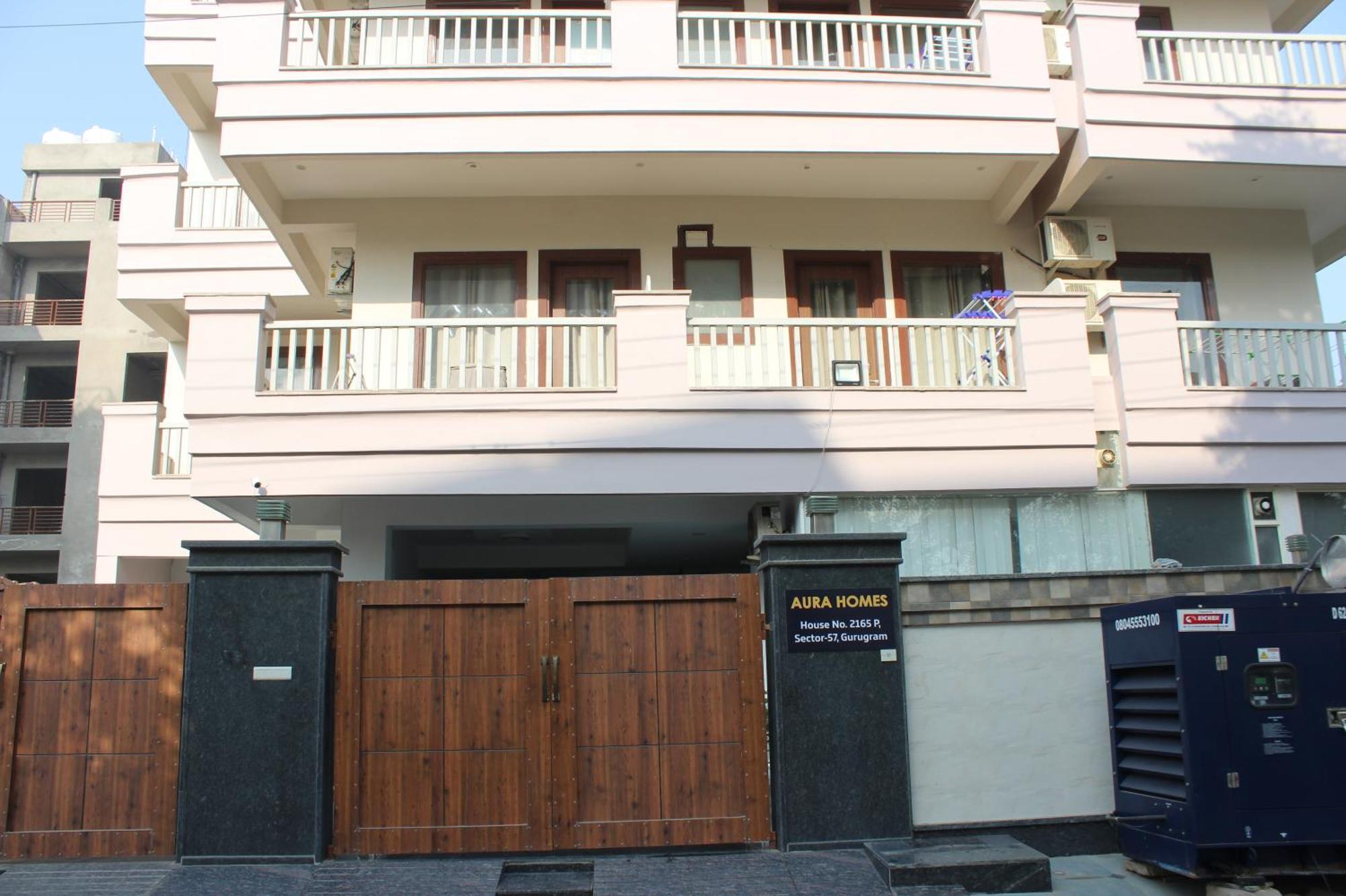 Aura Luxury Studio I Couple Friendly I Near Golf Course Road, Sector 57, Gurgaon Exterior foto